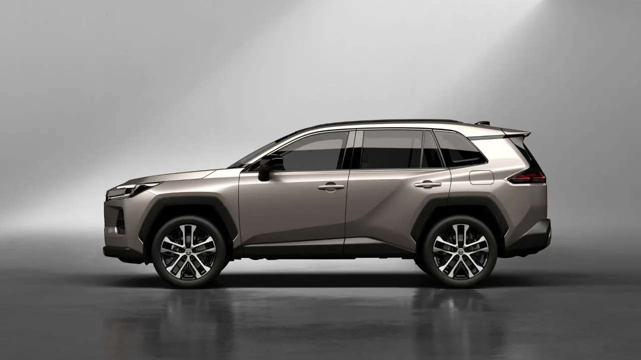 Side Profile of 2025 Toyota RAV4