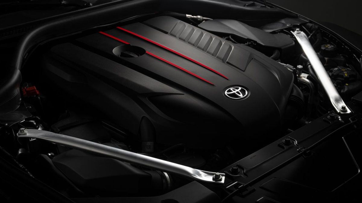 2026 Toyota GR Supra Engine Bay View
