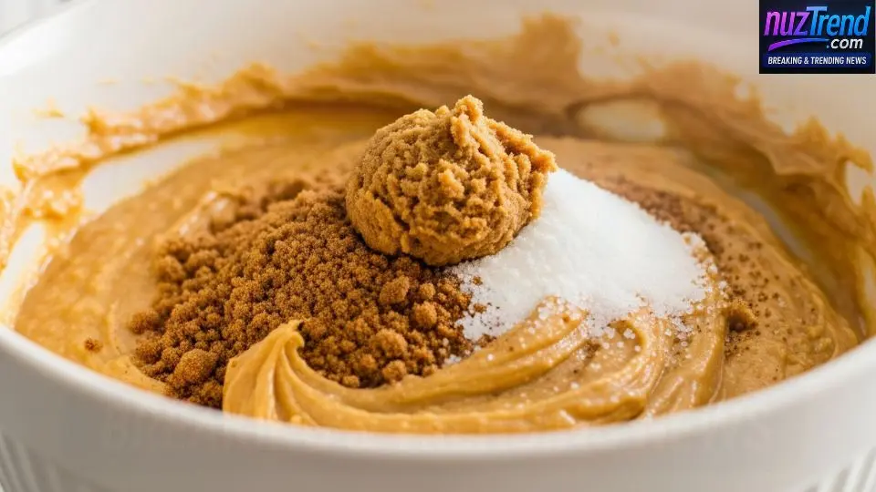 Creaming butter, sugar, and miso