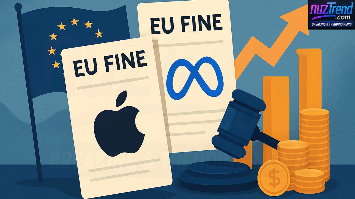 EU Slaps Apple and Meta with $800 Million Fines in Landmark Digital Competition Ruling