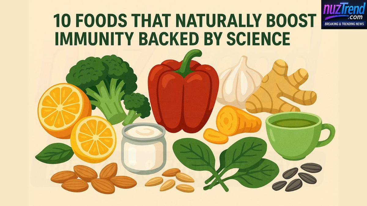 10 Foods That Naturally Boost Immunity Backed by Science