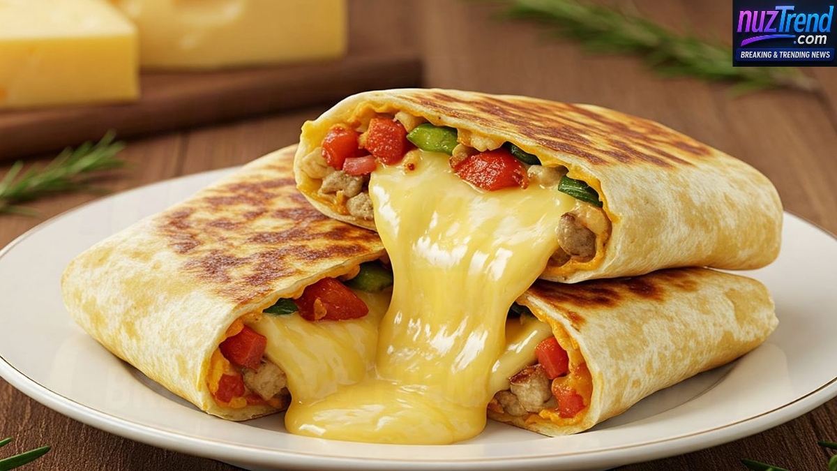 Healthy Homemade Grilled Cheese Burrito: Comfort Food Made Clean
