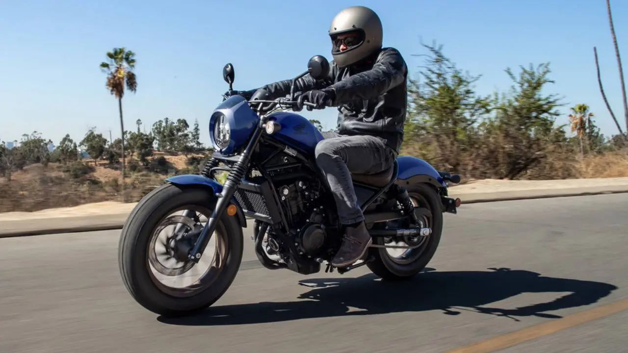 Honda Rebel 500 2025 Landscape View on Road