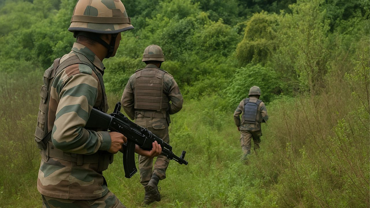 Indian Army Responds Swiftly to Pakistan's Ceasefire Violation Along LoC on April 30​