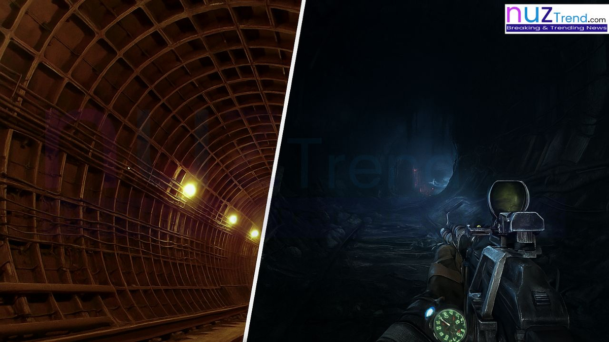 Metro-2 Moscow underground tunnel and Metro video game post-apocalyptic gameplay connection