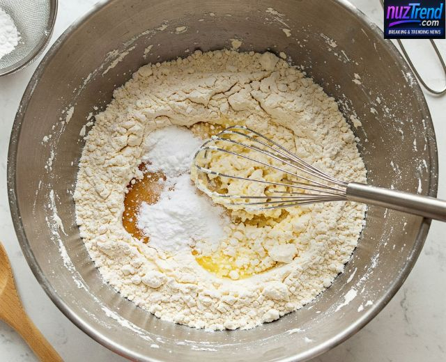 Whisk dry ingredients in a bowl