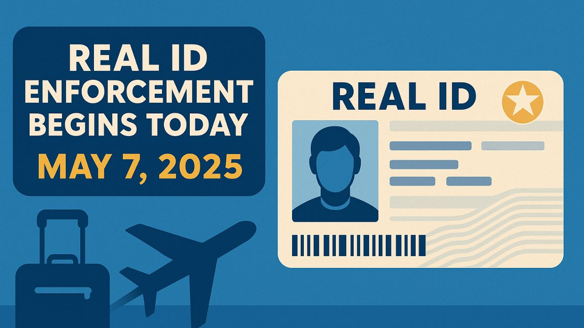 REAL ID Enforcement Starts Today: What US. Travelers Must Know in 2025