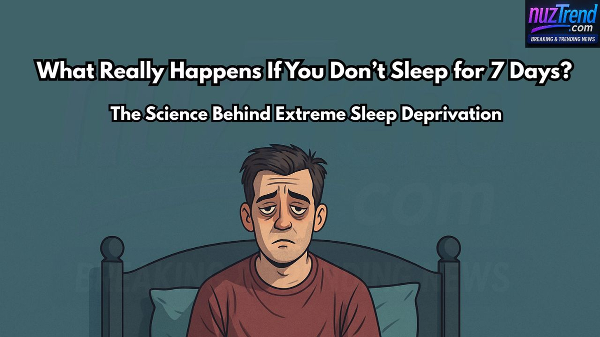 What Really Happens If You Don’t Sleep for 7 Days? The Science Behind Extreme Sleep Deprivation