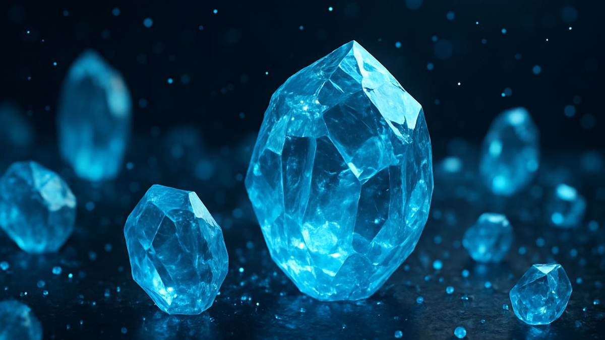 Visual representation of time crystal atomic structure